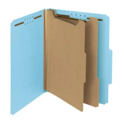 Smead 2/5 Tab Cut Letter Recycled Classification Folder