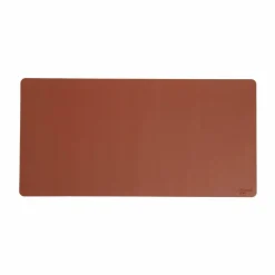 Smead Vegan Leather Desk Pads, 31.5" x 15.7", Brown