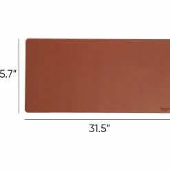 Smead Vegan Leather Desk Pads, 31.5