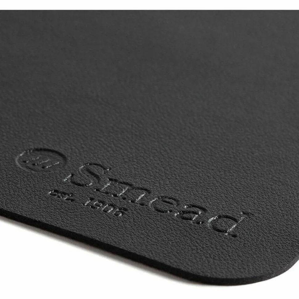 Smead Vegan Leather Desk Pads, 31.5" x 15.7", Charcoal