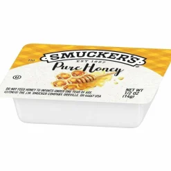 Smucker's Honey, Single Serving Packs,0.5 oz, 200/Carton