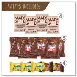 Snack Box Pros Chocolate for Breakfast Snack Box, Chocolate, 23 Assorted Snacks/Box