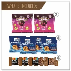 Snack Box Pros Chocolate for Breakfast Snack Box, Chocolate, 23 Assorted Snacks/Box