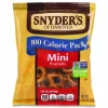 Snyder's Mini Pretzels, 0.92 oz Bags, 36 Bags/Carton