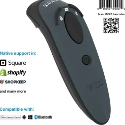 Socket Mobile DuraScan D740, Universal Barcode Scanner, Gray