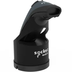 Socket Mobile DuraScan D740, Universal Barcode Scanner, Gray & Charging Dock