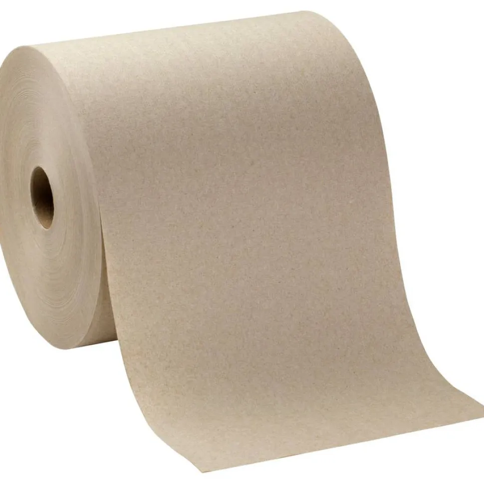 Sofpull by GP PRO, 1-Ply, 7.87" x 1000', 100% Recycled, Brown, 6 Rolls per Case
