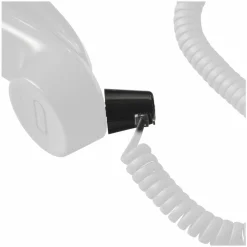 Softalk Coiled Phone Cord Twisstop, Black