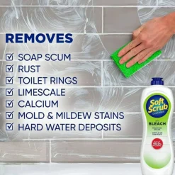 Soft Scrub Cleanser With Bleach, 36 Oz Bottle