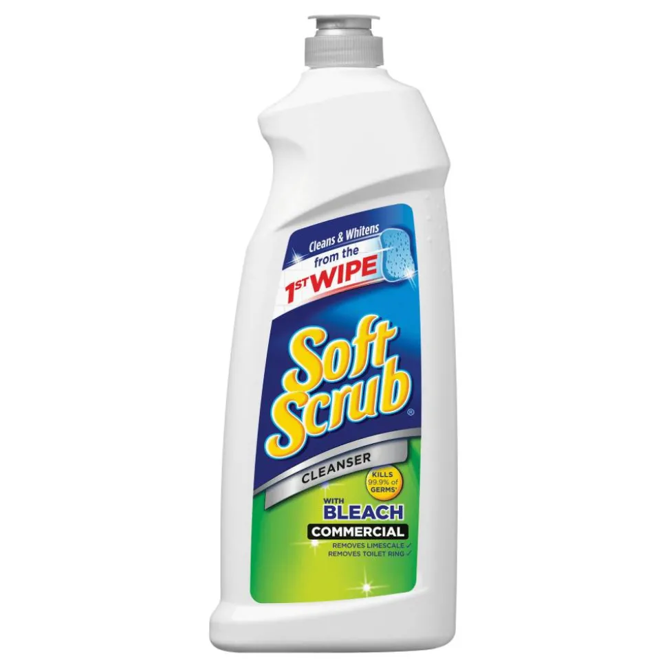 Soft Scrub Cleanser With Bleach, 36 Oz Bottle