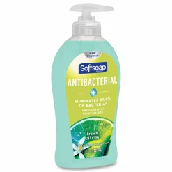 Softsoap Antibacterial Hand Soap, Fresh Citrus Scent, 11.25 oz, 6/Carton