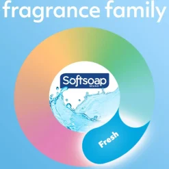 SoftsoapLiquid Hand Soap, Aquarium Fresh Scent, 7.5 Oz Pump Bottle