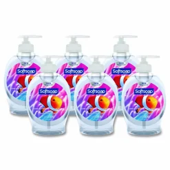 Softsoap Liquid Hand Soap, Fresh Scent, 7.5 oz, 6/Carton
