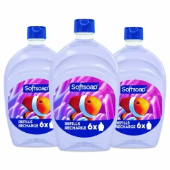 Softsoap Liquid Hand Soap Refill, Fresh Scent, 50 oz, 3/Carton