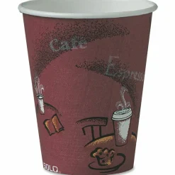 Solo 8 oz Bistro Design Disposable Paper Cups