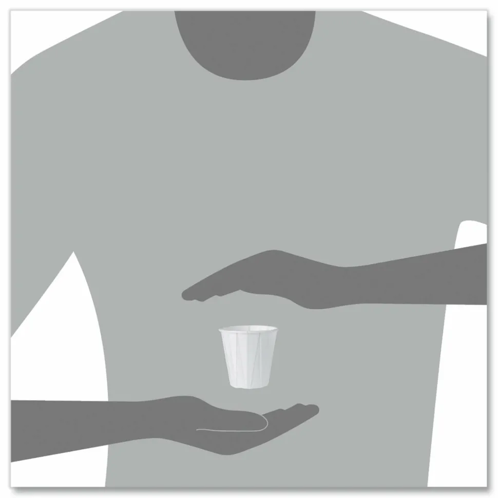 Solo 3.5 oz Treated Paper Souffle Portion Cups