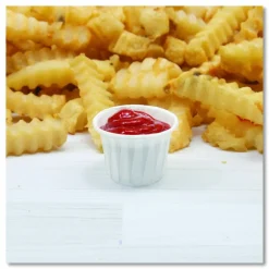 Solo 1 oz Treated Paper Souffle Portion Cups