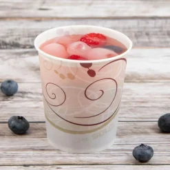 Solo Cup Paper Water Cups, Waxed, 5 oz.,100/Pack
