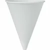 Solo Eco-Forward 4 oz Treated Paper Cone Water Cups
