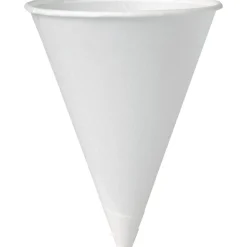 Solo Eco-Forward 4 oz Treated Paper Cone Water Cups