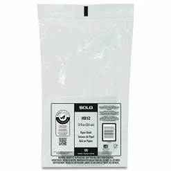 SOLO Paper Dinnerware, ProPlanet Seal, Bowl, 12 oz, White, 125/Pack