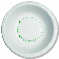 SOLO Paper Dinnerware, ProPlanet Seal, Bowl, 12 oz, White, 1,000/Carton