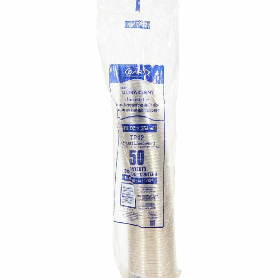 Solo Ultra Clear 12 oz Practical-Fill Cold Cups