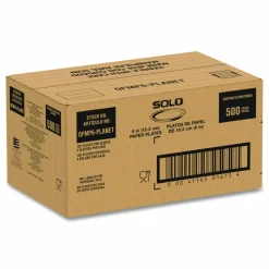 SOLO Paper Dinnerware, ProPlanet Seal, Plate, 6
