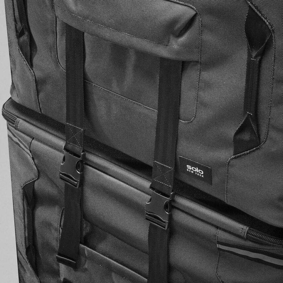 Solo PRO TRANSPORTER 128 Non Roller Travel/Luggage Top Case - Box 2 of 2 - Black