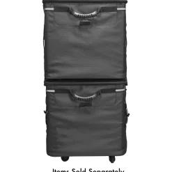 Solo PRO TRANSPORTER 128 Roller Travel/Luggage Bottom Case- Box 1 of 2 - Black