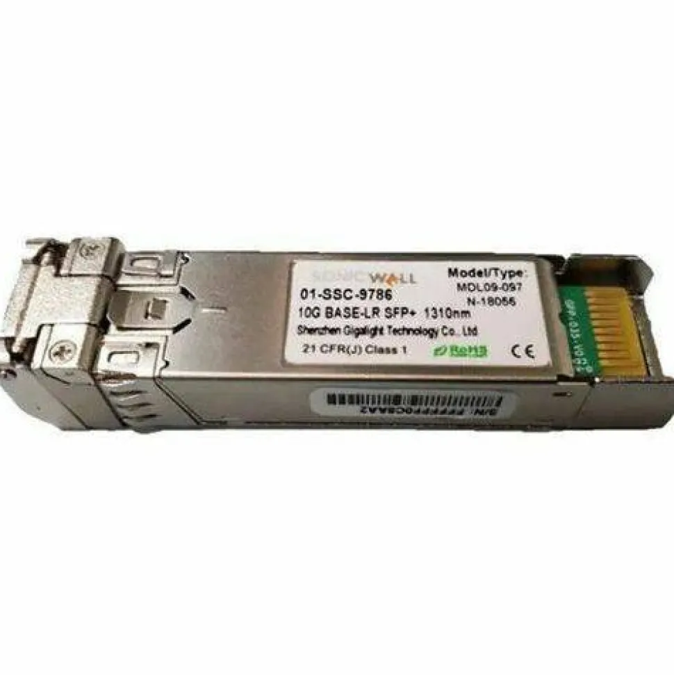 SonicWALL 10GB-LR SFP+ Long Reach Fiber Module Single-Mode No Cable