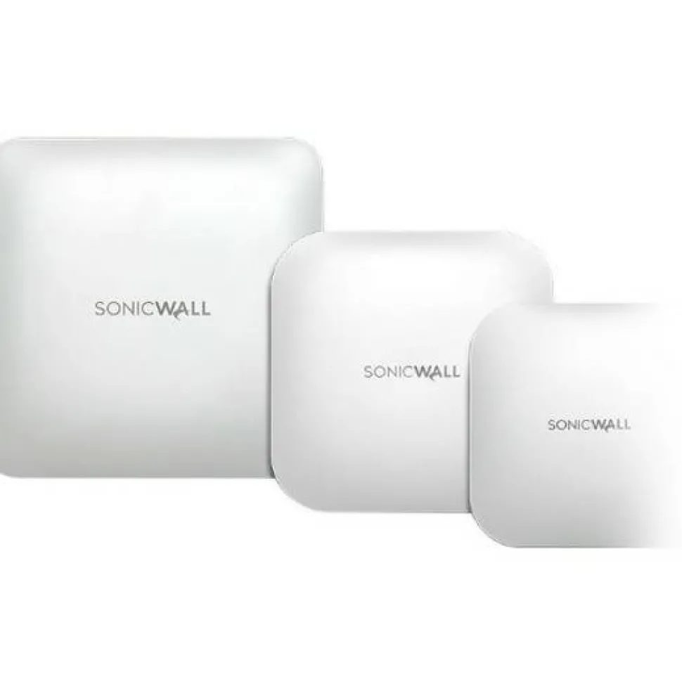 SonicWall SonicWave 621 Dual Band Wi-Fi 6 IEEE 802.11 a/b/g/n/ac/ax/e/i/r/k/v/w Wireless Access Point - Indoor - TAA Compliant