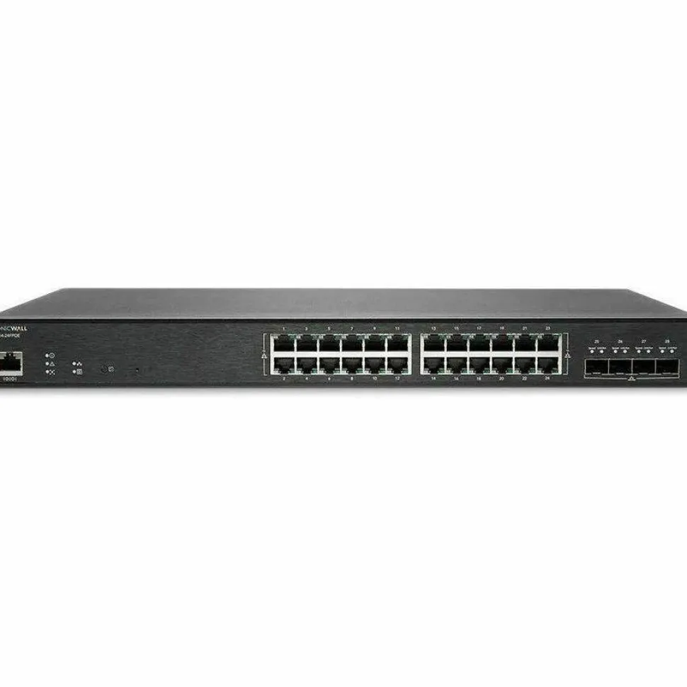 SonicWall SWITCH SWS14-24FPOE WITH WIRELESS NETWORK MANAGEMENT ESSENTIAL AND SUPPORT 3YR