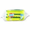 S.O.S Heavy Duty Scrubber Sponge 4.5" Height x 2.5" Width x 900 mil Thickness 8/Carton Scrim Yellow, Green