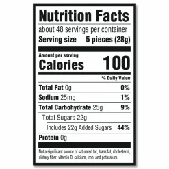 Sour Patch Kids Fruit Flavored Candy, Grab-and-Go, 240 Pieces/Box