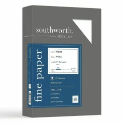 Southworth 25% Cotton Business Paper, 8 1/2