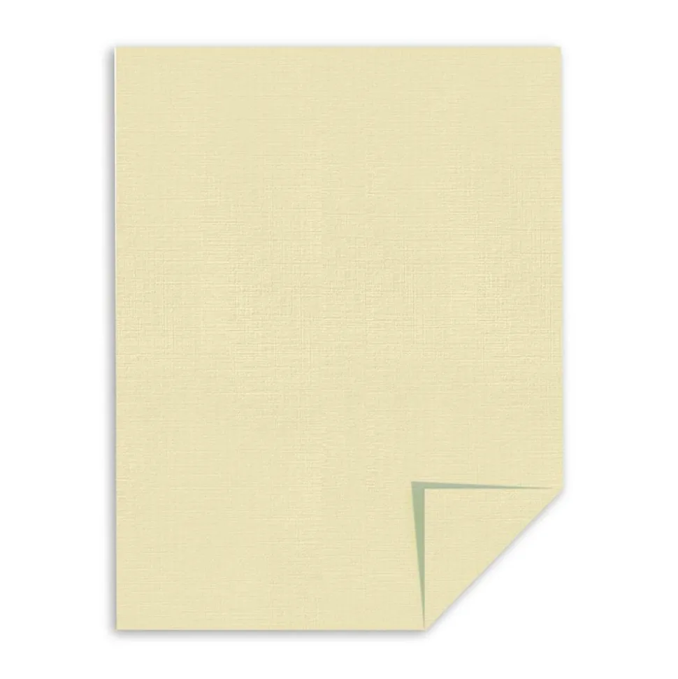 Southworth 25% Cotton Linen Business Paper, Ivory, Letter (8.5" x 11"), 500 Sheets Per Ream, 24 Lb, 94 Brightness