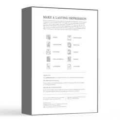 Southworth 25% Cotton Linen Business Paper, Ivory, Letter (8.5