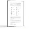 Southworth 25% Cotton Linen Cover Stock, 8 1/2" x 11", 65 Lb, Ivory, Pack Of 100
