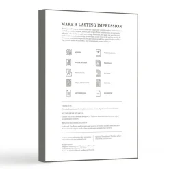 Southworth 100% Cotton Résumé Paper, 8 1/2" x 11", 32 Lb, 100% Recycled, Ivory, Pack Of 100
