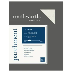 Southworth Parchment Specialty Paper, 8 1/2