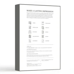 Southworth Parchment Specialty Paper, 8 1/2" x 11", 65 Lb, Ivory, Pack Of 100