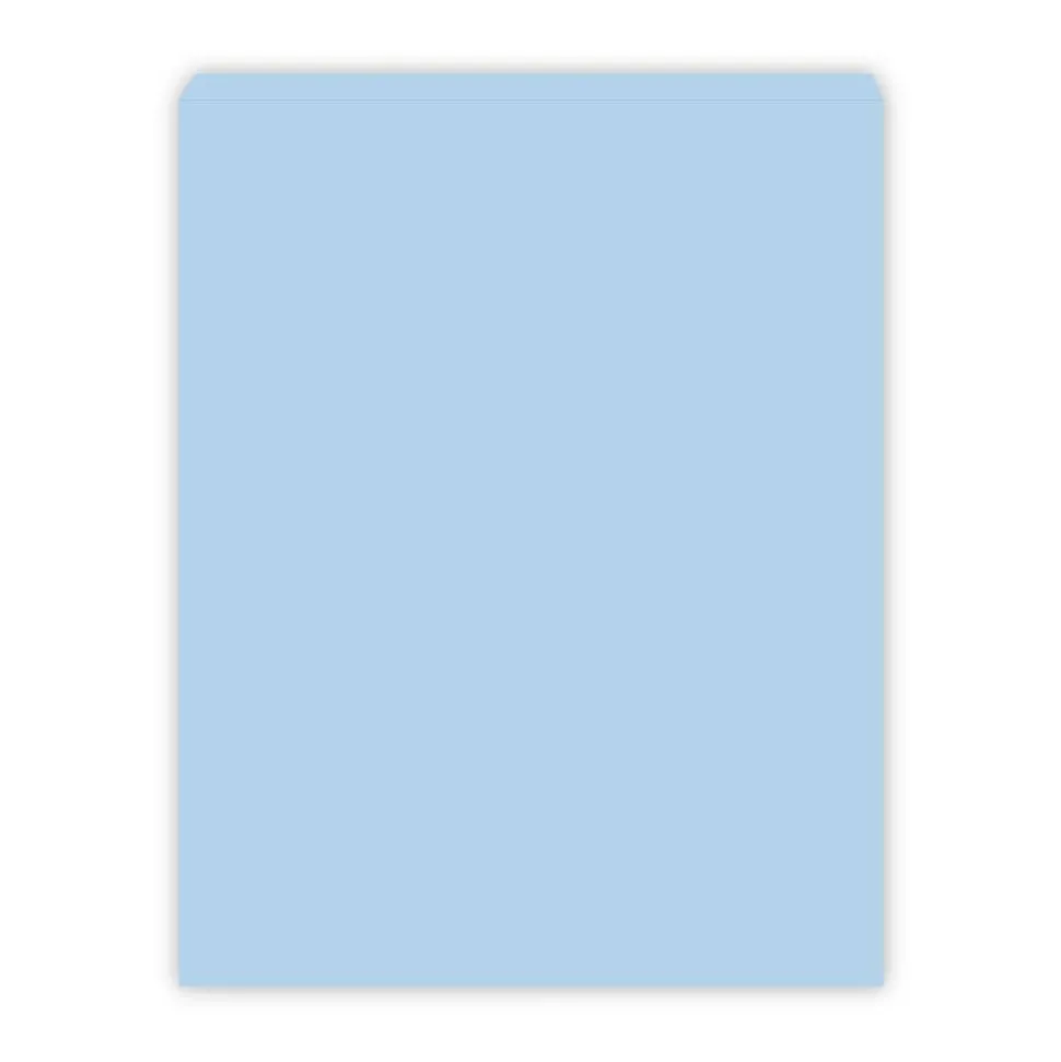 Southworth 75% Recycled 25% Cotton Manuscript Covers, 9" x 12 1/2", 30 Lb, Light Blue, Box Of 100