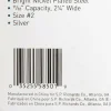 Sparco Boston Bulldog Clips, Size 2, 2 1/4" Wide, 11/32" Capacity, Silver, Box Of 36