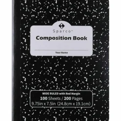 Sparco Composition Notebook