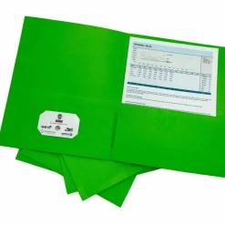 Sparco Letter Pocket Folder - 8 1/2