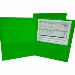 Sparco Letter Pocket Folder - 8 1/2