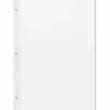 Sparco Mylar Reinforced Edge Filler Paper, 8 1/2" x 11", Unruled, White, Pack Of 100 Sheets