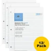 Sparco Notebook Filler Paper, Letter Size, 16 Lb, White, Ream Of 200 Sheets