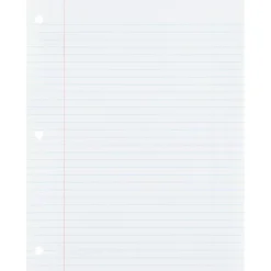 Sparco Standard Filler Paper, 8" x 10 1/2", 16 Lb, White, Ream Of 150 Sheets